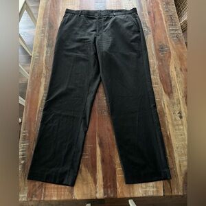 Calvin Klein Black Dress Pants Straight-Leg
